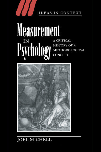 Measurement in Psychology; A Critical History of a Methodological Concept (Hardback) 9780521621205