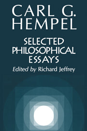 Selected Philosophical Essays (Hardback) 9780521624480