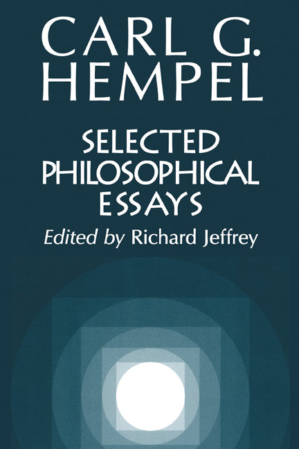 Selected Philosophical Essays (Paperback) 9780521624756