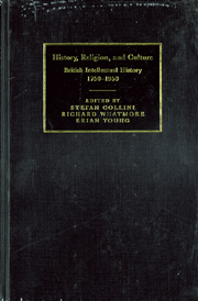 History, Religion, and Culture; British Intellectual History 1750–1950 (Hardback) 9780521626385