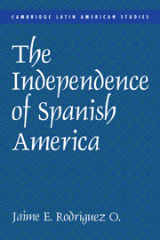 The Independence of Spanish America (Hardback) 9780521622981