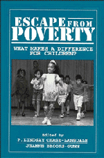 Escape from Poverty; What Makes a Difference for Children? (Paperback) 9780521629850