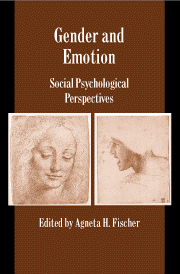 Gender and Emotion; Social Psychological Perspectives (Hardback) 9780521630153