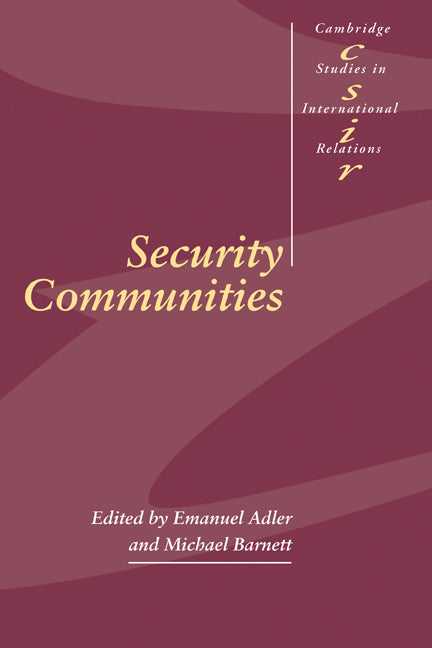 Security Communities (Hardback) 9780521630511