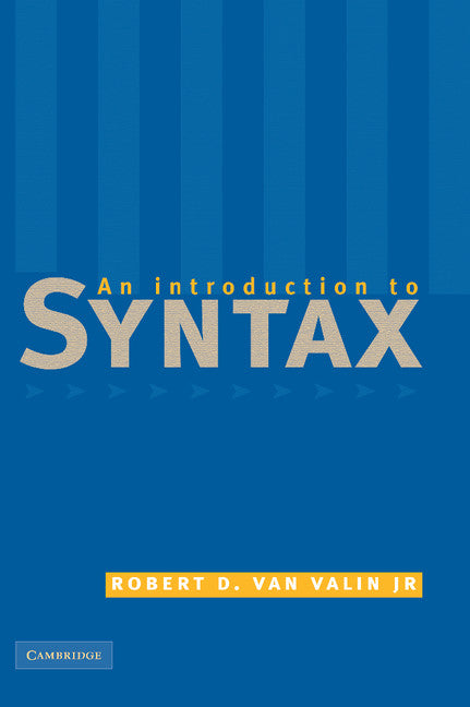 An Introduction to Syntax (Hardback) 9780521631990