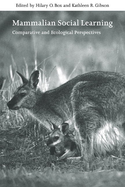 Mammalian Social Learning; Comparative and Ecological Perspectives (Hardback) 9780521632638