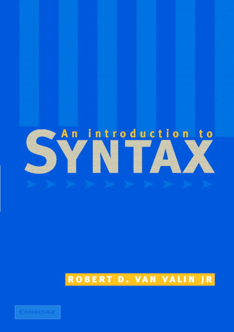 An Introduction to Syntax (Paperback) 9780521635660