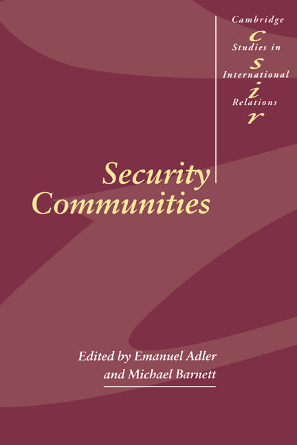 Security Communities (Paperback) 9780521639538