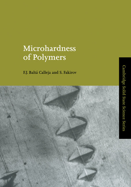 Microhardness of Polymers (Hardback) 9780521642187