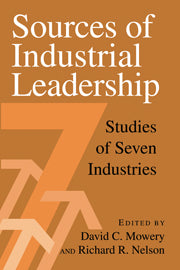 Sources of Industrial Leadership; Studies of Seven Industries (Paperback) 9780521645201