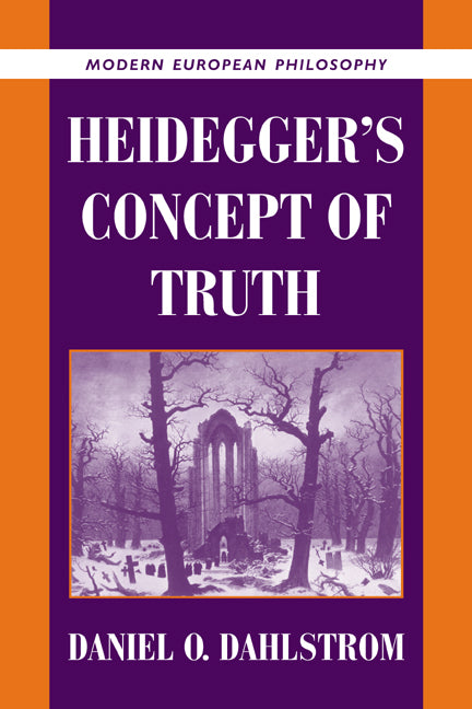 Heidegger's Concept of Truth (Hardback) 9780521643177