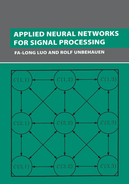 Applied Neural Networks for Signal Processing (Paperback) 9780521644006