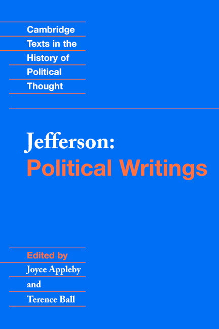 Jefferson: Political Writings (Paperback) 9780521648417