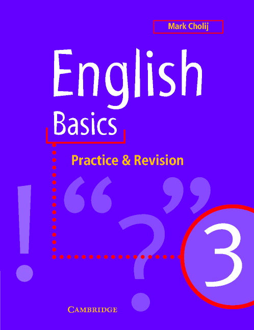 English Basics 3; Practice and Revision (Paperback) 9780521648653