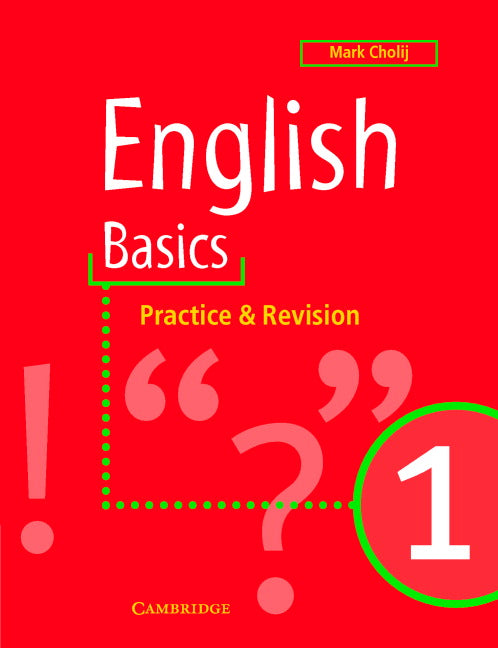 English Basics 1; Practice and Revision (Paperback) 9780521648660