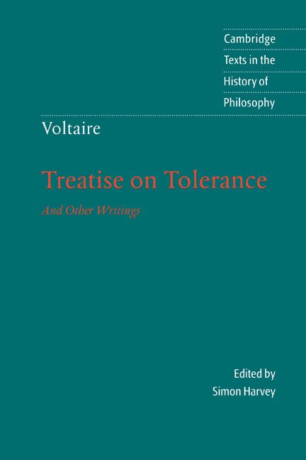 Voltaire: Treatise on Tolerance (Paperback) 9780521649698