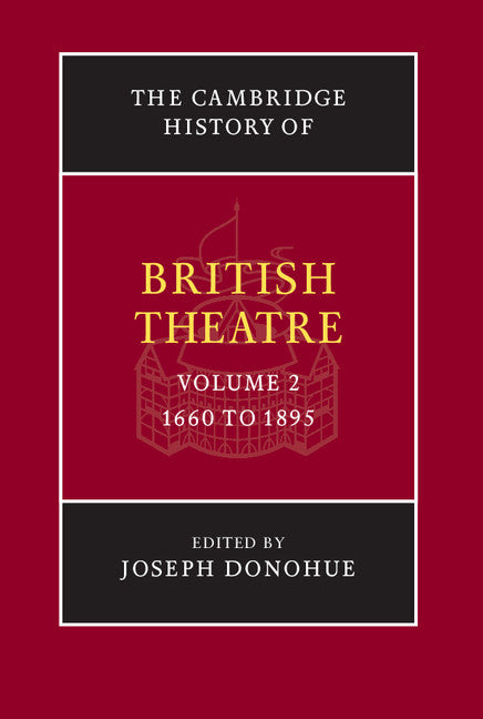 The Cambridge History of British Theatre (Hardback) 9780521650687