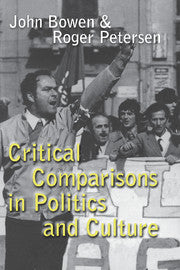 Critical Comparisons in Politics and Culture (Hardback) 9780521653015
