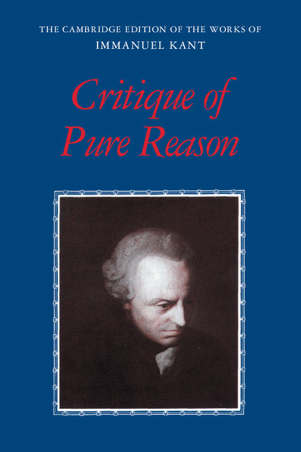 Critique of Pure Reason (Paperback) 9780521657297