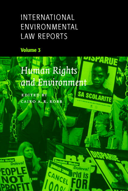International Environmental Law Reports (Paperback) 9780521659666