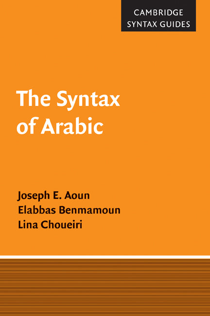 The Syntax of Arabic (Paperback) 9780521659864