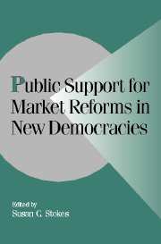 Public Support for Market Reforms in New Democracies (Hardback) 9780521663397