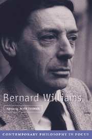 Bernard Williams (Hardback) 9780521662161