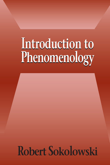 Introduction to Phenomenology (Paperback) 9780521667920