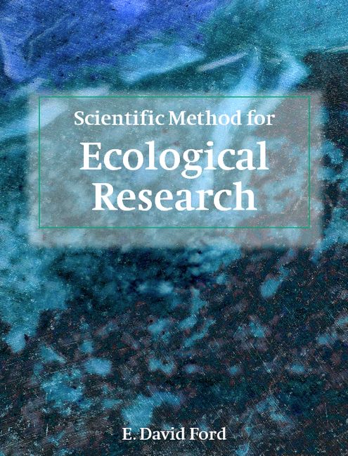 Scientific Method for Ecological Research (Paperback) 9780521669733