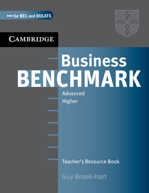 Business Benchmark Advanced Teacher's Resource Book (Paperback) 9780521672962