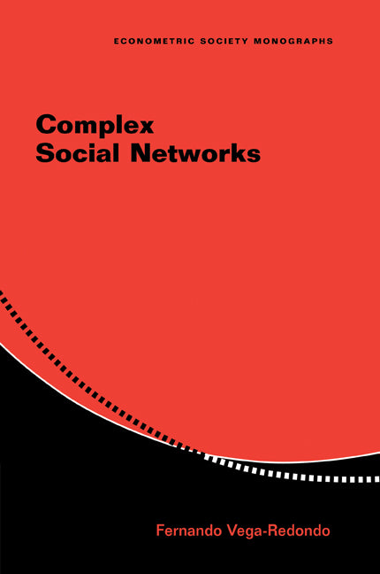 Complex Social Networks (Paperback) 9780521674096