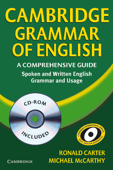 Cambridge Grammar of English Paperback with CD-ROM; A Comprehensive Guide () 9780521674393