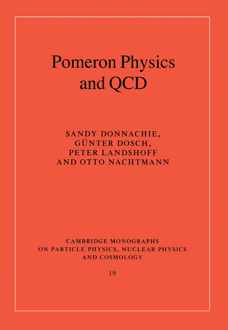 Pomeron Physics and QCD (Paperback) 9780521675703