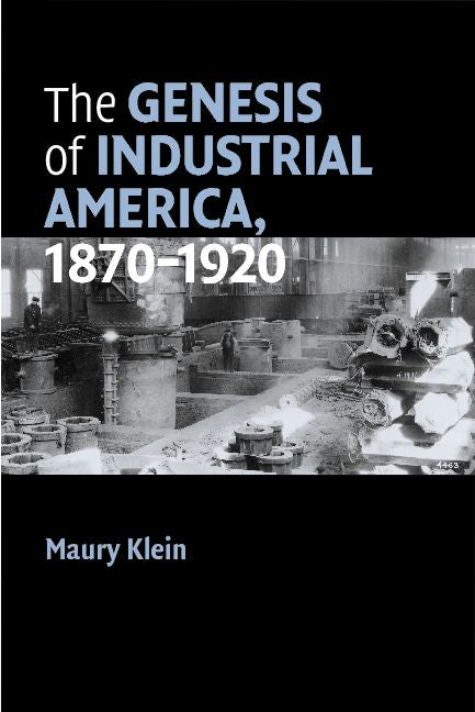 The Genesis of Industrial America, 1870–1920 (Paperback) 9780521677097