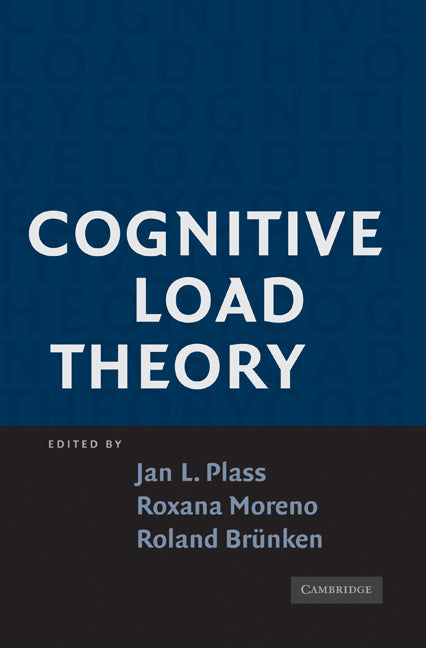 Cognitive Load Theory (Paperback) 9780521677585