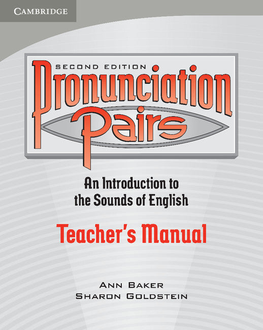 Pronunciation Pairs Teacher's Book (Paperback) 9780521678094