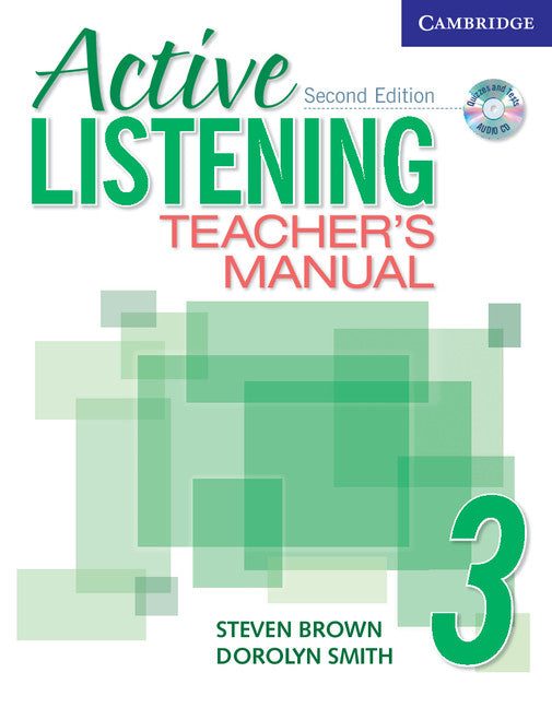 Active Listening 3 Teacher's Manual with Audio CD () 9780521678223