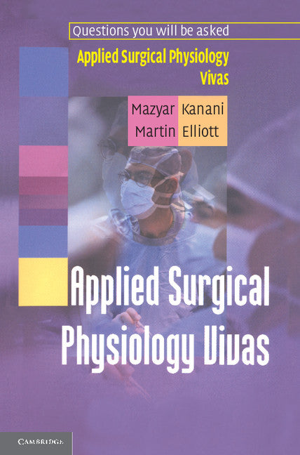Applied Surgical Physiology Vivas (Paperback) 9780521683203