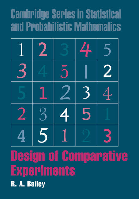 Design of Comparative Experiments (Paperback) 9780521683579