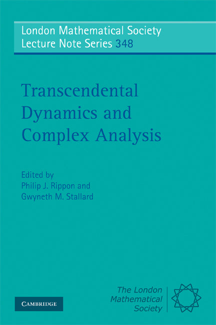 Transcendental Dynamics and Complex Analysis (Paperback) 9780521683722