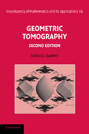 Geometric Tomography (Hardback) 9780521866804