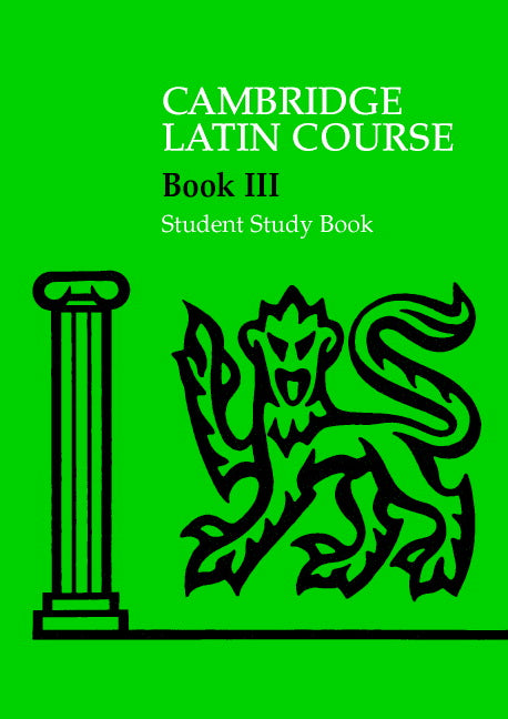 Cambridge Latin Course 3 Student Study Book (Paperback) 9780521685955