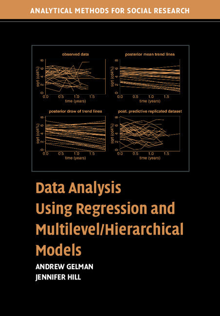 Data Analysis Using Regression and Multilevel/Hierarchical Models (Paperback) 9780521686891