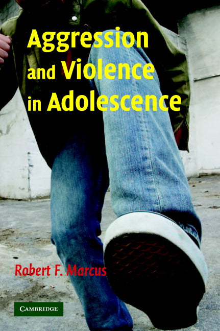 Aggression and Violence in Adolescence (Paperback) 9780521688918