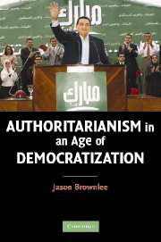 Authoritarianism in an Age of Democratization (Hardback) 9780521869515