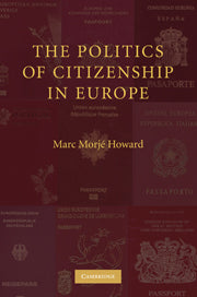 The Politics of Citizenship in Europe (Hardback) 9780521870771