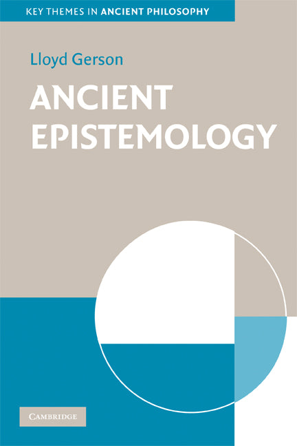 Ancient Epistemology (Paperback) 9780521691895