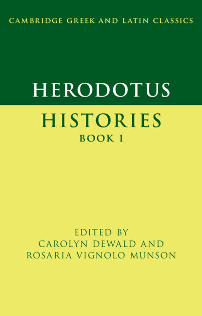 Herodotus: Histories Book I (Paperback) 9780521692700