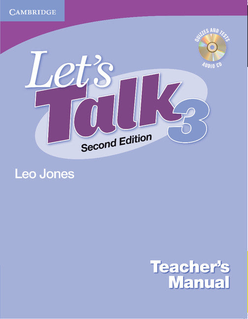 Let's Talk Level 3 Teacher's Manual with Audio CD () 9780521692885