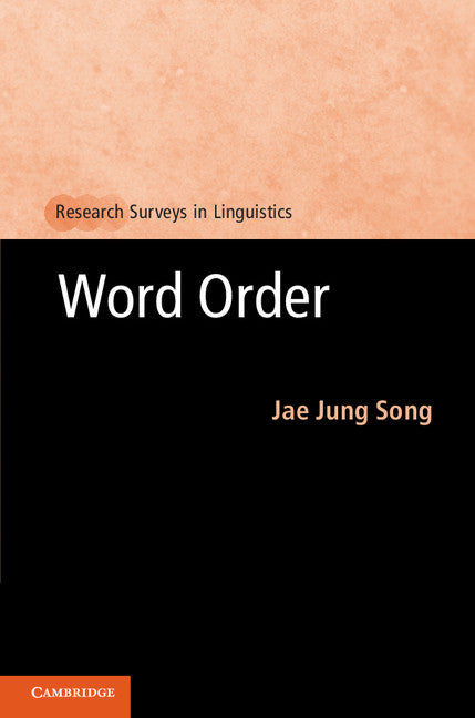 Word Order (Paperback) 9780521693127